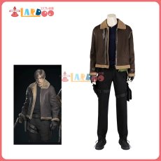 画像1: バイオハザード RE:4 レオン・スコット・ケネディ-Leon S. Kennedy コスプレ衣装 コスチューム Resident Evil4 cosplay (1)