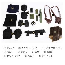 画像7: バイオハザード RE:4 レオン・スコット・ケネディ-Leon S. Kennedy コスプレ衣装 コスチューム Resident Evil4 cosplay (7)