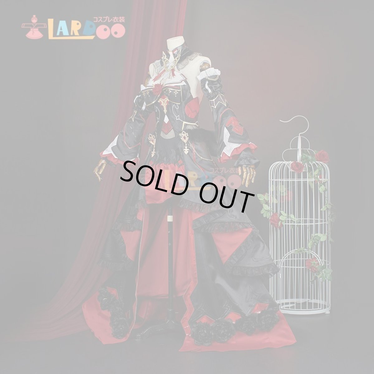 画像3: 崩壊3rd テレサ·アポカリプス 「月下の誓い・真紅の愛」 コスプレ衣装 コスチューム cosplay (3)