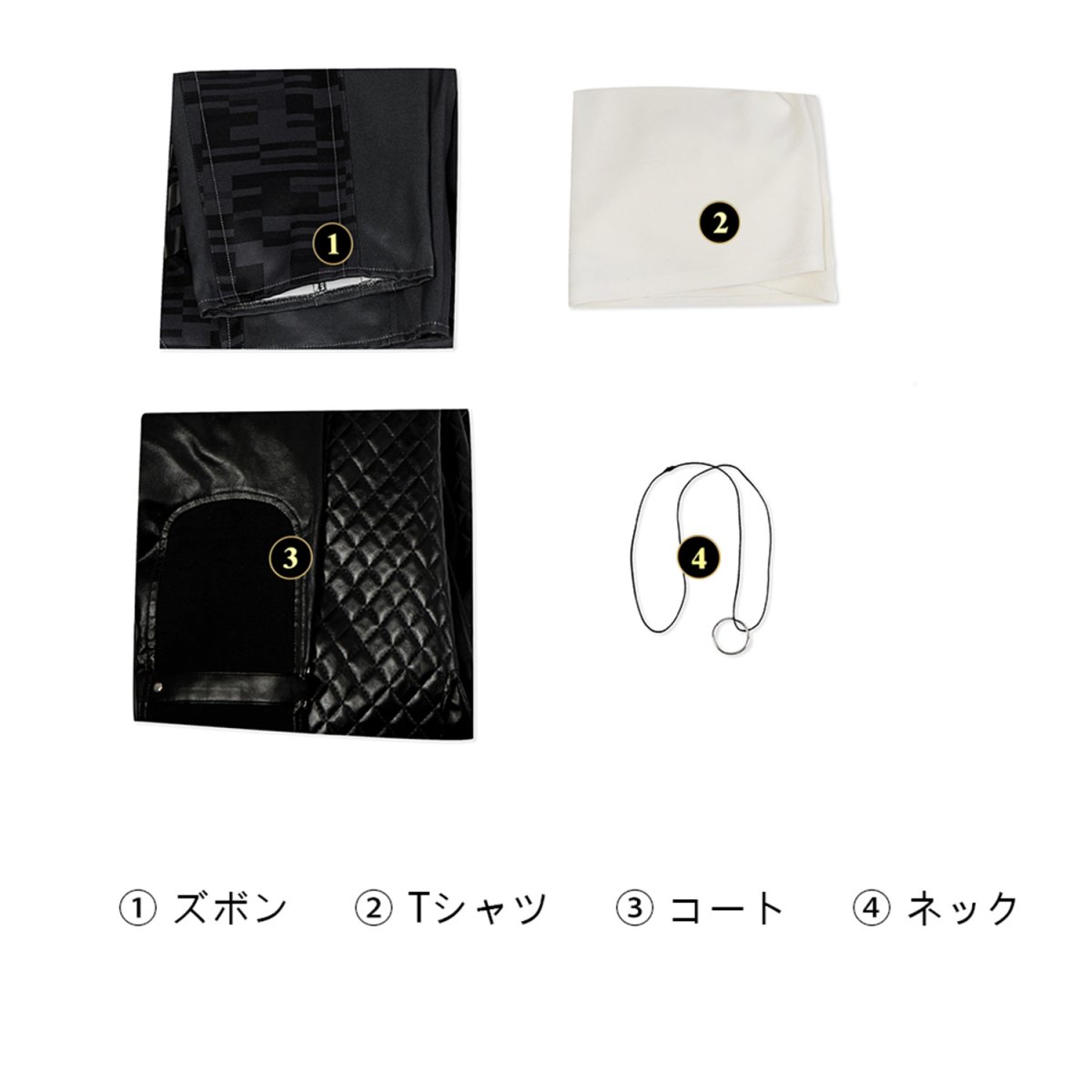 画像5: Cyberpunk 2077 サイバーパンク2077 仮初めの自由 ソロモン・リード/Solomon Reed コスプレ衣装 コスチューム cosplay (5)