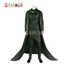 画像3: ロキ シーズン2  ロキ/Loki ラウフェイソン神ロキ コスプレ衣装 マスク付き コスチューム cosplay (3)