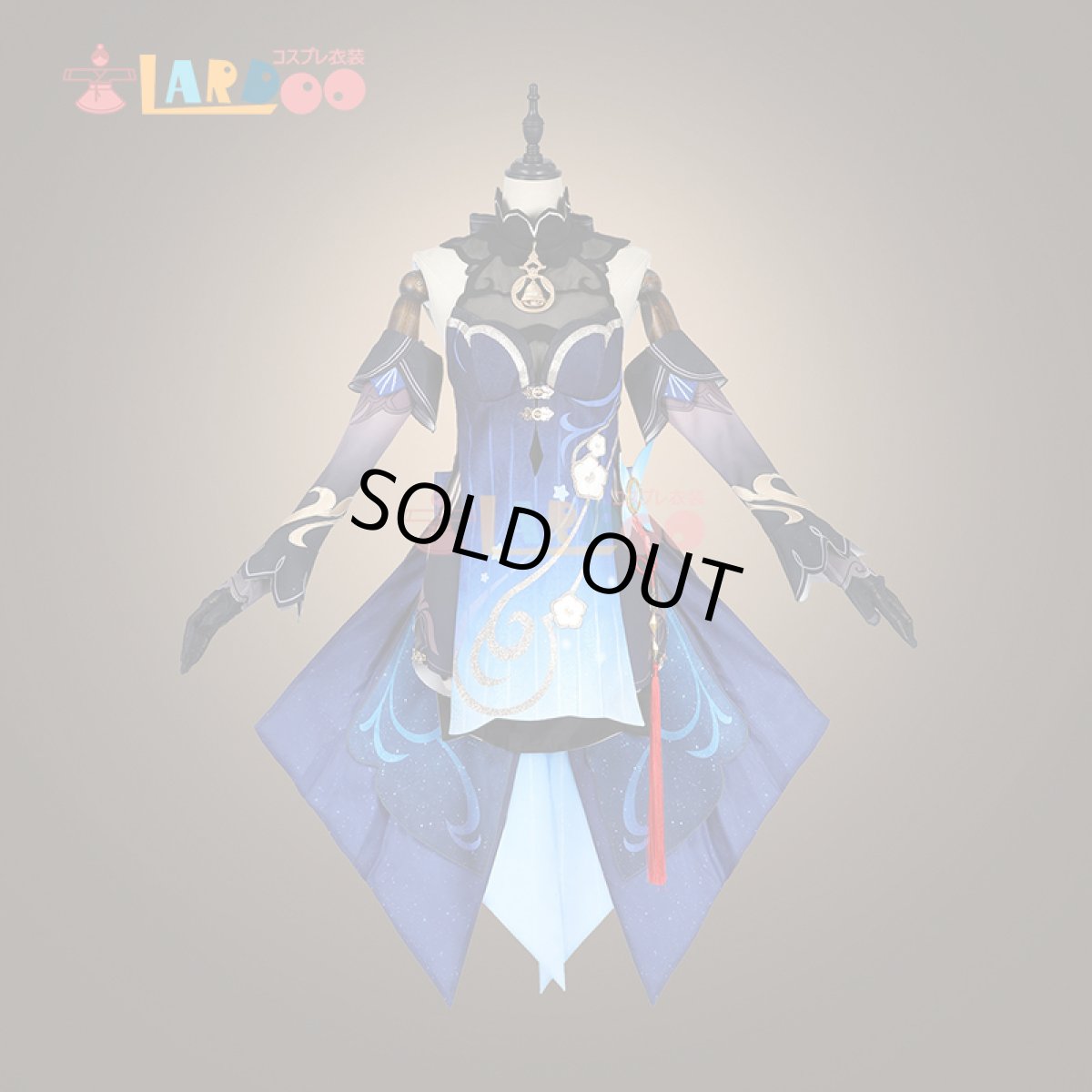 画像2: 【生産停止】原神 Genshin 璃月 甘雨-「玄玉瑶芳」 新コスチューム コスプレ衣装 cosplay  (2)