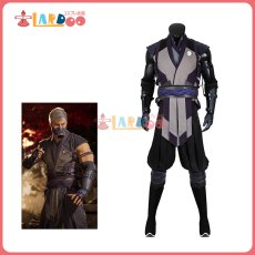 画像1: モータルコンバット Mortal Kombat シリーズ1 スモーク/Smoke コスプレ衣装 コスチューム cosplay (1)