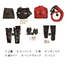 画像9: バルダーズ・ゲート3  Baldur's Gate3 カーラック-Karlach コスプレ衣装 コスチューム Baldur's Gate 3 cosplay (9)