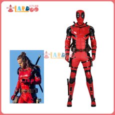 画像1: デッドプール3 Deadpool&Wolverine parallel universes ウェイド・ウィルソン-Wade Wilson  コスプレ衣装 マスク付き コスチューム オーダーメイド可能  cosplay (1)