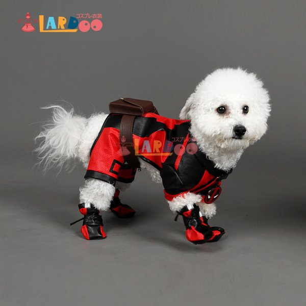Marvel 犬服 デッドプール3 Deadpool&Wolverine parallel universes ペット用品 犬