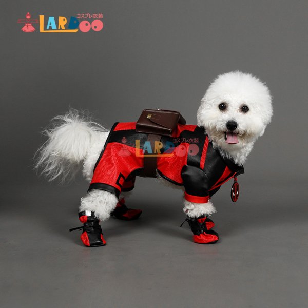Marvel 犬服 デッドプール3 Deadpool&Wolverine parallel universes ペット用品 犬