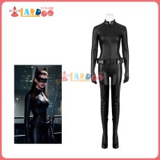 画像1: バットマン ダークナイト ライジング キャットウーマン  Rises Catwoman Selina Kyle コスプレ衣装 コスチューム cosplay (1)