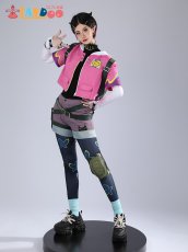 画像3: ヴァロラント VALORANT クローヴ CLOVE コスプレ衣装 リュック付き コスチューム cosplay (3)