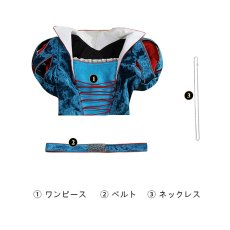 画像6: ディズニー 実写版白雪姫 Snow White 白雪姫 コスプレ衣装 大人用 コスチューム cosplay (6)