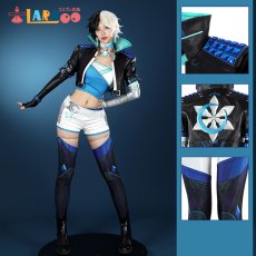 画像1: マーベル・ライバルズ Marvel Rivals Luna Snow-ルナ・スノー コスプレ衣装 コスチューム cosplay (1)