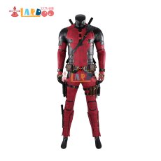 画像4: デッドプール&ウルヴァリン デッドプール2.0版鞘なしマスク付き コスプレ衣装 コスチューム Deadpool3 Deadpool & Wolverine The Deadpool (4)