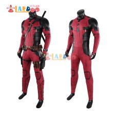 画像9: デッドプール&ウルヴァリン デッドプール2.0版鞘なしマスク付き コスプレ衣装 コスチューム Deadpool3 Deadpool & Wolverine The Deadpool (9)