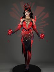 画像2: マーベル・ライバルズ Marvel Rivals スカーレット・ウィッチ エンポリアム メイトロン  Emporium Matron コスプレ衣装 コスチューム cosplay (2)
