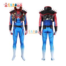 画像4: マーベル・ライバルズ Marvel Rivals Spider punk 2099 スパイダーパンク2099 コスプレ衣装 コスチューム cosplay (4)