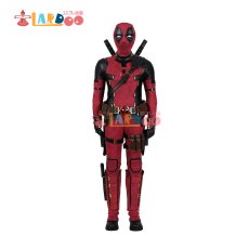 画像2: デッドプール&ウルヴァリン Deadpool3 Deadpool & Wolverine The Deadpool キッズ デッドプール コスチューム コスプレ衣装 (2)
