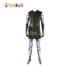 画像4: ドクター・ドゥーム Doctor Doom ヴィクター・フォン・ドゥーム ジャンプスーツマスク付き コスプレ衣装 コスチューム  (4)