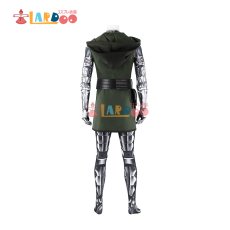 画像5: ドクター・ドゥーム Doctor Doom ヴィクター・フォン・ドゥーム ジャンプスーツマスク付き コスプレ衣装 コスチューム  (5)