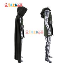 画像6: ドクター・ドゥーム Doctor Doom ヴィクター・フォン・ドゥーム ジャンプスーツマスク付き コスプレ衣装 コスチューム  (6)