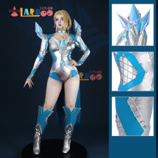 画像1: マーベル・ライバルズ Marvel Rivals ホワイト・クイーン  エマ・フロスト White Queen EMMA FROST コスプレ衣装 コスチューム cosplay (1)