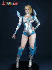 画像2: マーベル・ライバルズ Marvel Rivals ホワイト・クイーン  エマ・フロスト White Queen EMMA FROST コスプレ衣装 コスチューム cosplay (2)