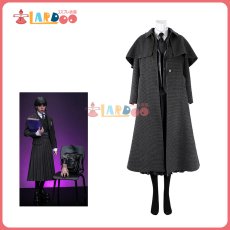画像1: ウェンズデー シーズン2 ウェンズデー・アダムス Wednesday Addams 制服 コスプレ衣装 コスチューム Wednesday Season 2 cosplay (1)