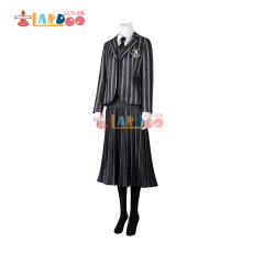 画像7: ウェンズデー シーズン2 ウェンズデー・アダムス Wednesday Addams 制服 コスプレ衣装 コスチューム Wednesday Season 2 cosplay (7)