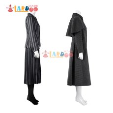 画像9: ウェンズデー シーズン2 ウェンズデー・アダムス Wednesday Addams 制服 コスプレ衣装 コスチューム Wednesday Season 2 cosplay (9)