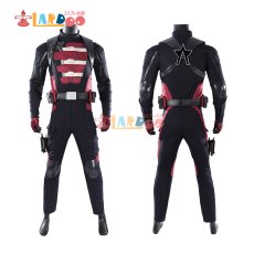 画像12: サンダーボルツ* Thunderbolts 映画2025 ジョン・ウォーカー / U.S.エージェント U.S. Agent  マスク付き コスプレ衣装 コスチューム cosplay  (12)