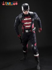 画像3: サンダーボルツ* Thunderbolts 映画2025 ジョン・ウォーカー / U.S.エージェント U.S. Agent  マスク付き コスプレ衣装 コスチューム cosplay  (3)