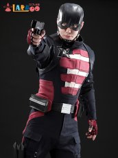 画像5: サンダーボルツ* Thunderbolts 映画2025 ジョン・ウォーカー / U.S.エージェント U.S. Agent  マスク付き コスプレ衣装 コスチューム cosplay  (5)