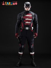 画像6: サンダーボルツ* Thunderbolts 映画2025 ジョン・ウォーカー / U.S.エージェント U.S. Agent  マスク付き コスプレ衣装 コスチューム cosplay  (6)