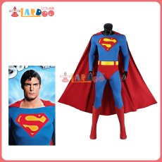 画像1: スーパーマン1978 クリストファー・リーヴ - Christopher Reeve コスプレ衣装 コスチューム cosplay (1)