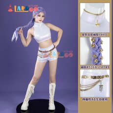 画像1: KPOPガールズ! デーモン ハンターズ  ルミ-Rumi コスプレ衣装 コスチューム KPop Demon Hunters cosplay (1)