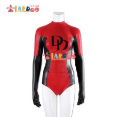 画像9: エレクトラ・ナチオス Elektra Natchios Daredevil エレクトラ ヘルメット付き コスプレ衣装 コスチューム Elektra Natchios Daredevil cosplay (9)