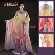 画像1: スター・ウォーズ エピソード2/クローンの攻撃 パドメ アミダラ/Padmé Amidala  コスプレ衣装 ドレス コスチューム cosplay  (1)