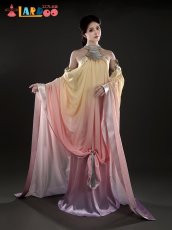 画像2: スター・ウォーズ エピソード2/クローンの攻撃 パドメ アミダラ/Padmé Amidala  コスプレ衣装 ドレス コスチューム cosplay  (2)