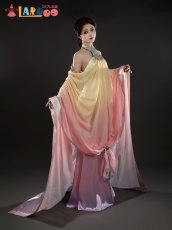 画像4: スター・ウォーズ エピソード2/クローンの攻撃 パドメ アミダラ/Padmé Amidala  コスプレ衣装 ドレス コスチューム cosplay  (4)