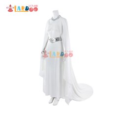 画像7: スター・ウォーズ エピソード4/新たなる希望 レイア・オーガナ レイア姫 ドレス コスプレ衣装 コスチューム cosplay (7)