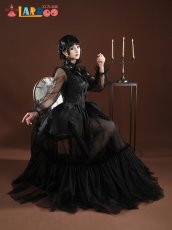画像7: ウェンズデー シーズン2 ウェンズデー・アダムス Wednesday Addams コスプレ衣装 コスチューム Wednesday Season 2 cosplay (7)