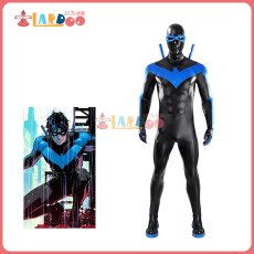 画像1: ナイトウィング Nightwing ディック・グレイソン コスプレ衣装 コスチューム cosplay (1)