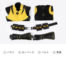 画像10: ウルヴァリン-Wolverine イエロースーツ ゲーム版 コスプレ衣装 コスチューム cosplay (10)