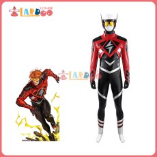 画像1: Absolute Flash フラッシュ 赤黒スーツ 漫画版 コスプレ衣装 コスチューム cosplay (1)