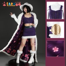 画像1: 実写版ワンピース シーズン2 ニコ・ロビン-Nico Robin コスプレ衣装 コスチューム ONE PIECE Season2 cosplay (1)