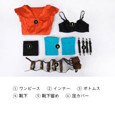 画像14: ザ・ブライド! THE BRIDE　アイーダ / フランケンシュタインの花嫁 コスプレ衣装 コスチューム cosplay (14)