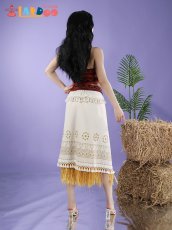 画像5: モアナと伝説の海 実写版 モアナ-Moana コスプレ衣装  コスチューム cosplay (5)