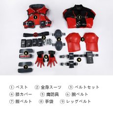 画像9: マーベル・ライバルズ Marvel Rivals デッドプール-Deadpool コスチューム コスプレ衣装 (9)