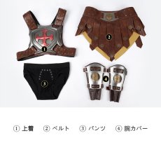 画像8: マスターズ・オブ・ユニバース ヒーマン He-Man Masters of the Universe コスプレ衣装 コスチューム cosplay (8)