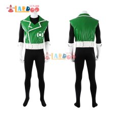 画像4: グリーンランタン Green Lantern ガイ・ガードナー Guy Gardner コスプレ衣装 コスチューム cosplay (4)