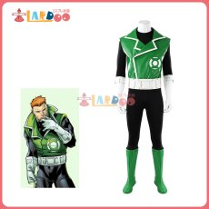 画像1: グリーンランタン Green Lantern ガイ・ガードナー Guy Gardner コスプレ衣装 コスチューム cosplay (1)